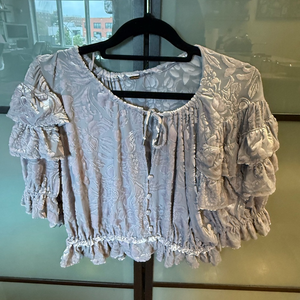 Elegant Purple Women's Top